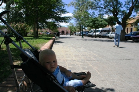 Zentraler Platz in Cafayate